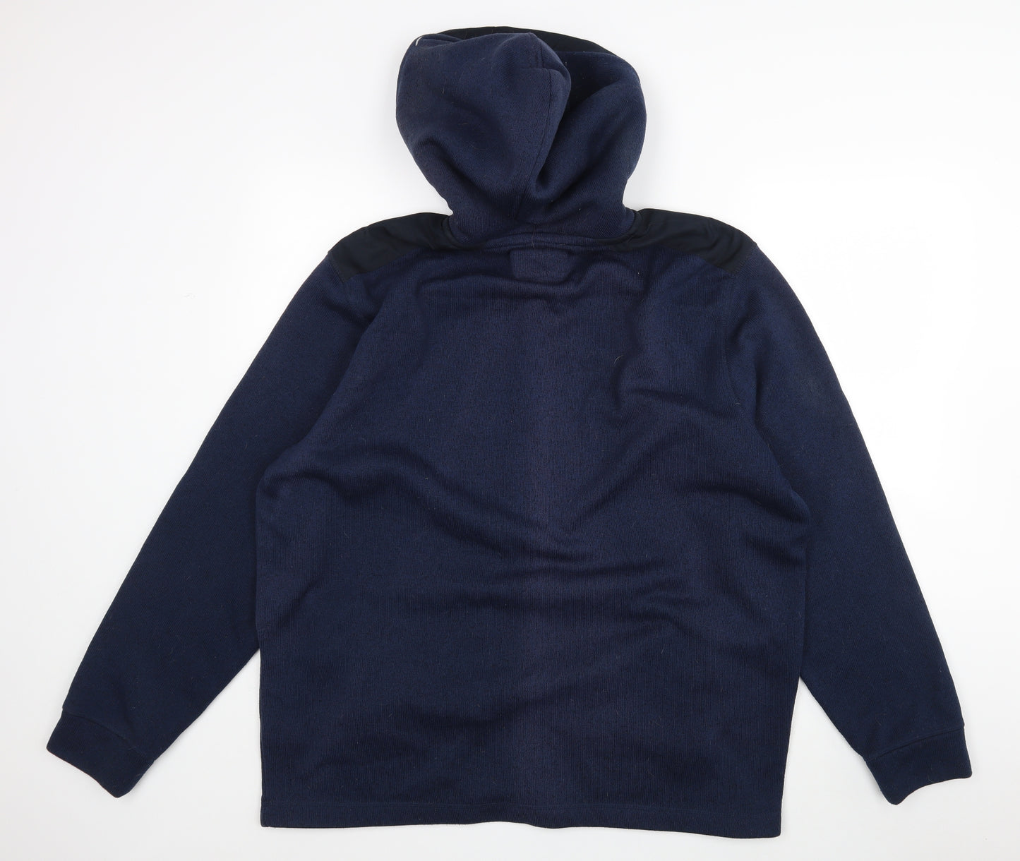 George Mens Blue   Full Zip Hoodie Size 2XL