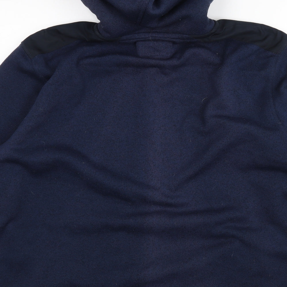 George Mens Blue   Full Zip Hoodie Size 2XL