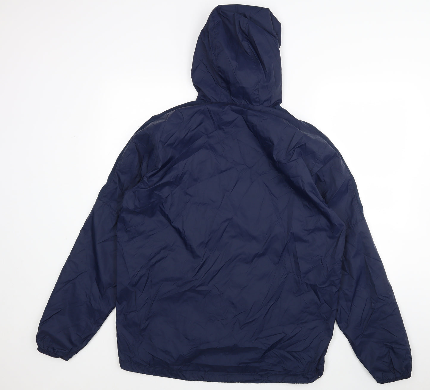 Nike Mens Blue   Windbreaker Jacket Size L  - York City FC