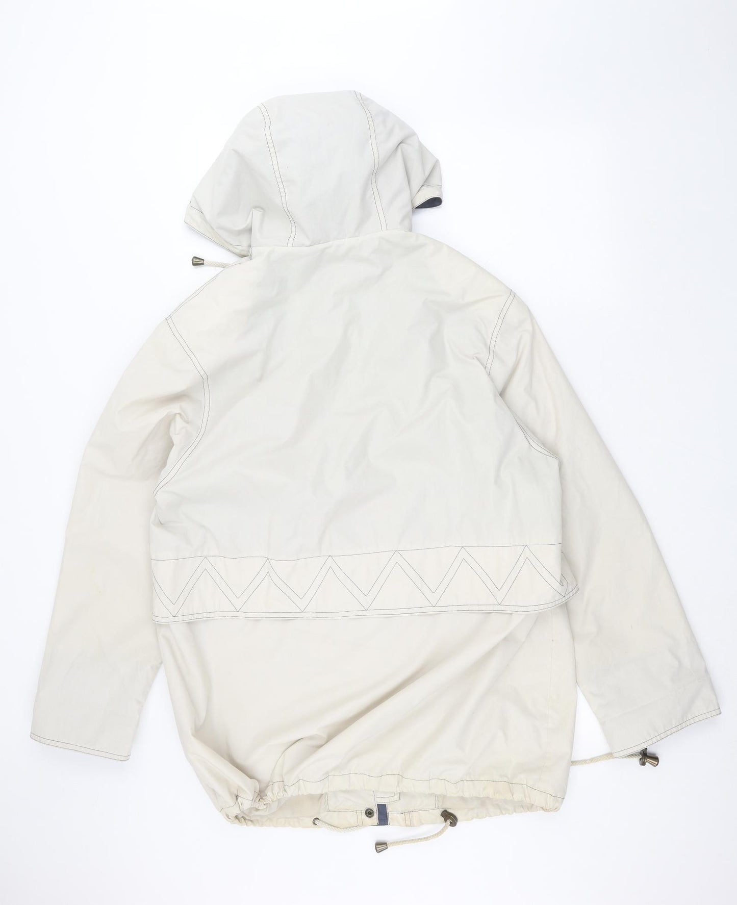 Telemac Womens Beige   Parka Coat Size 14