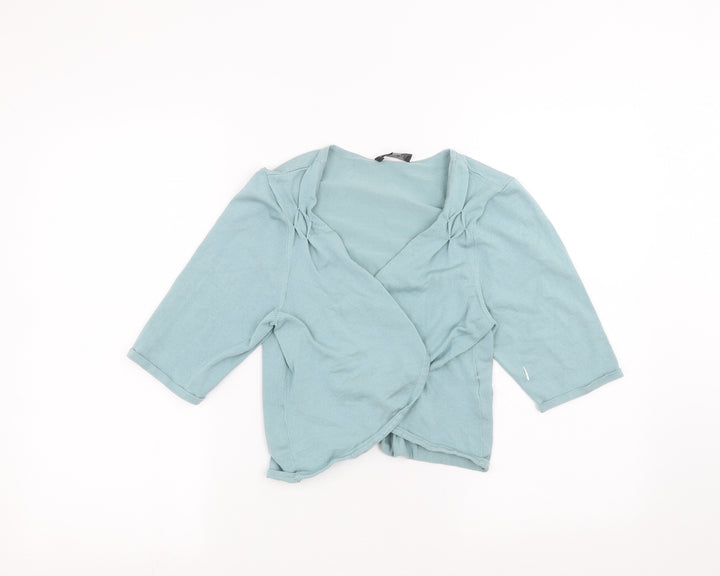 Coast Womens Blue Cardigan Jumper Size 14