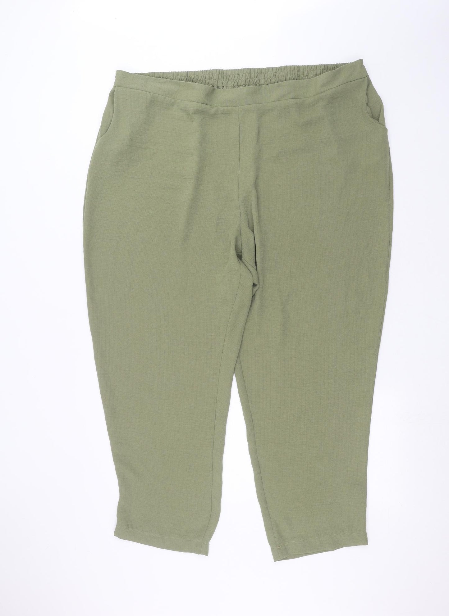Bonmarché Womens Green   Trousers  Size 24 L24 in