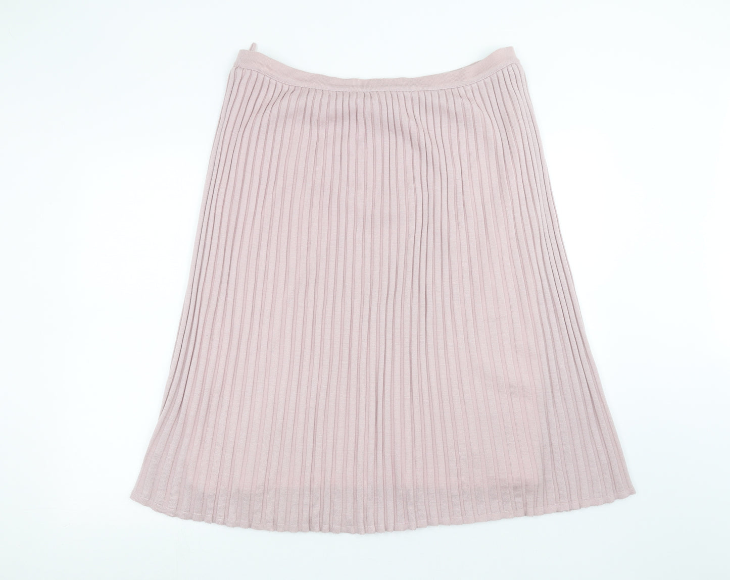Preworn Womens Pink   A-Line Skirt Size 18