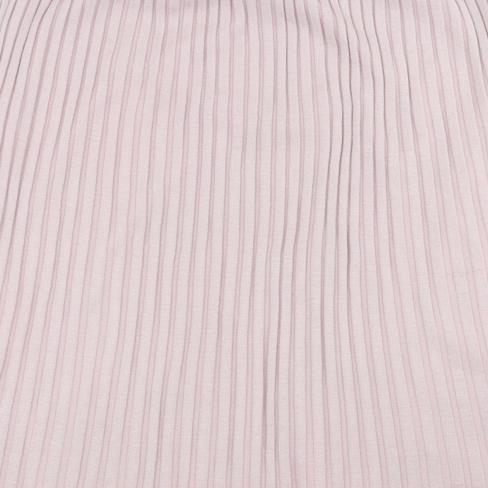 Preworn Womens Pink   A-Line Skirt Size 18