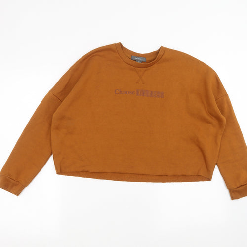 Primark Womens Orange   Pullover Jumper Size XS