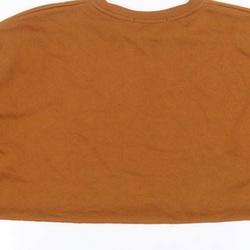 Primark Womens Orange   Pullover Jumper Size XS