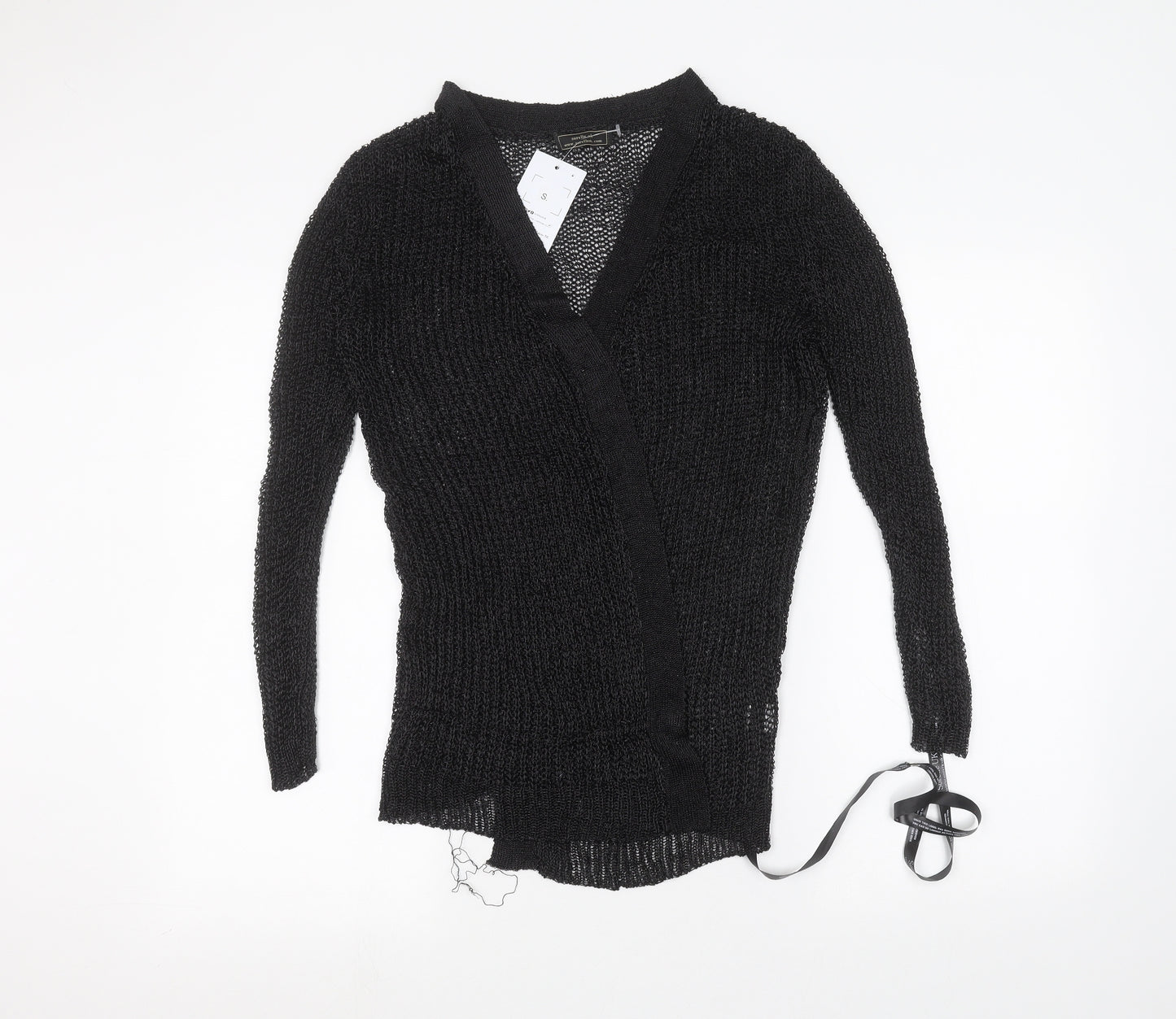 Sorelle Womens Black   Cardigan Jumper Size S