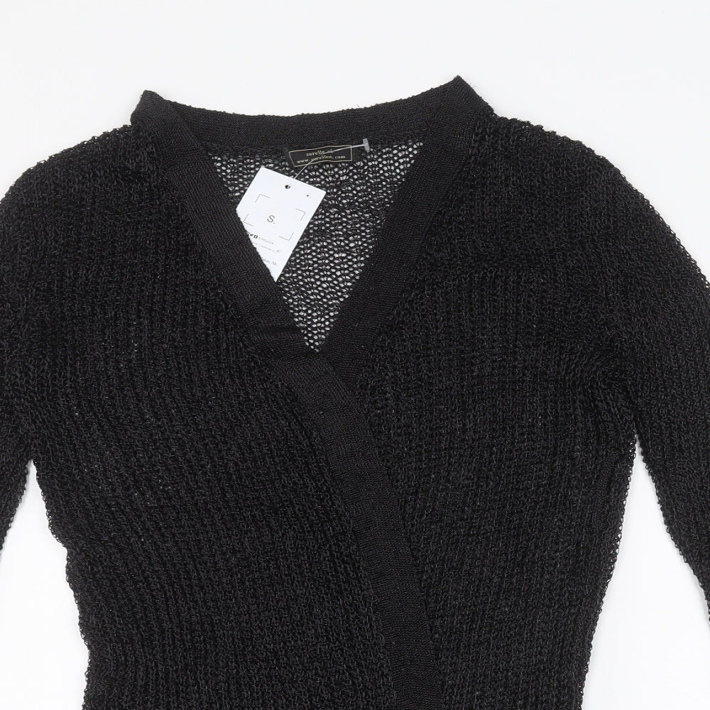 Sorelle Womens Black   Cardigan Jumper Size S
