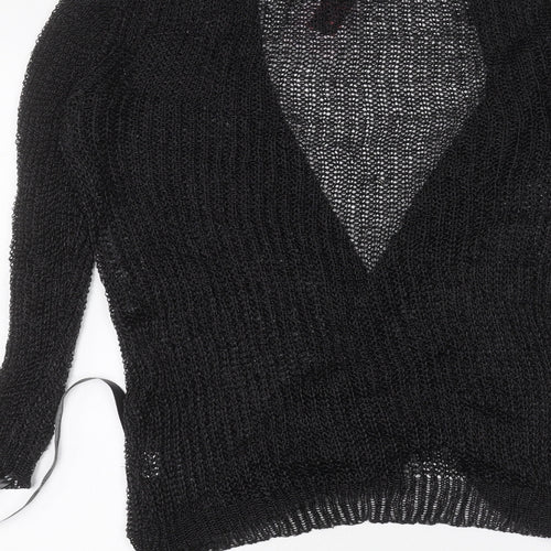 Sorelle Womens Black   Cardigan Jumper Size S