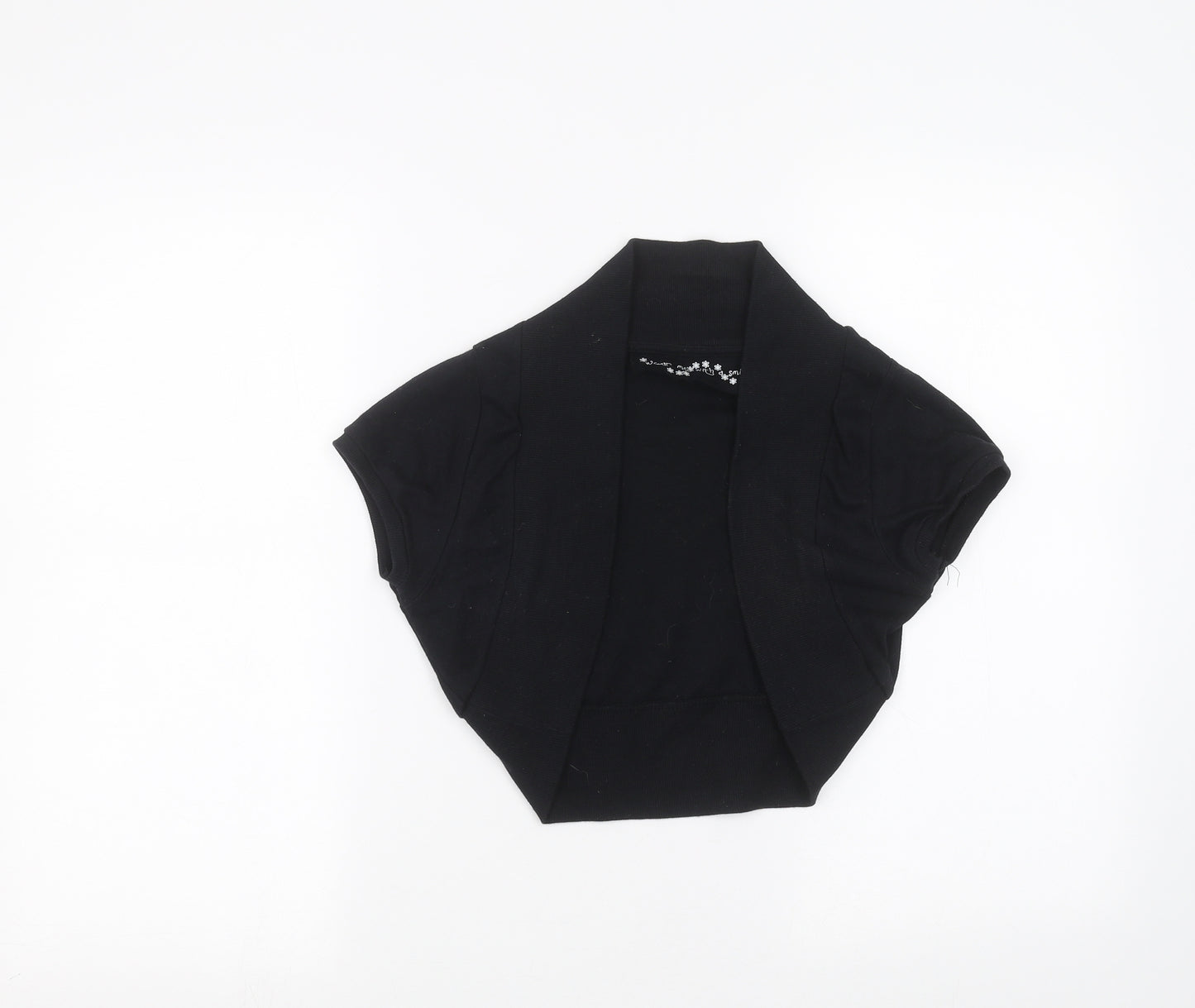 E-vie Womens Black   Cardigan Jumper Size 14