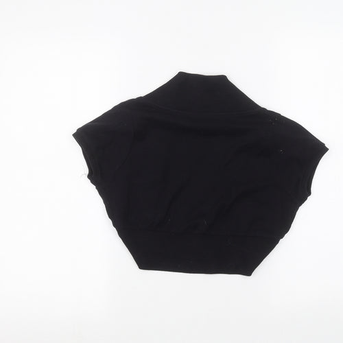 E-vie Womens Black   Cardigan Jumper Size 14