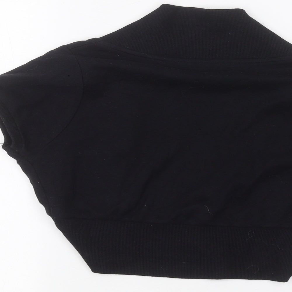E-vie Womens Black   Cardigan Jumper Size 14