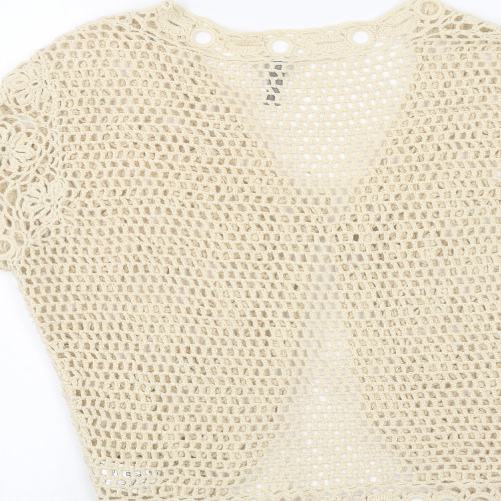 South Womens Brown   Cardigan Jumper Size 16