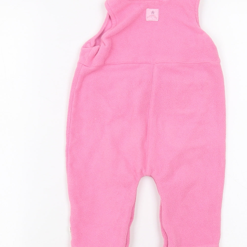 NEXT Baby Pink   Dungaree One-Piece Size 6-9 Months