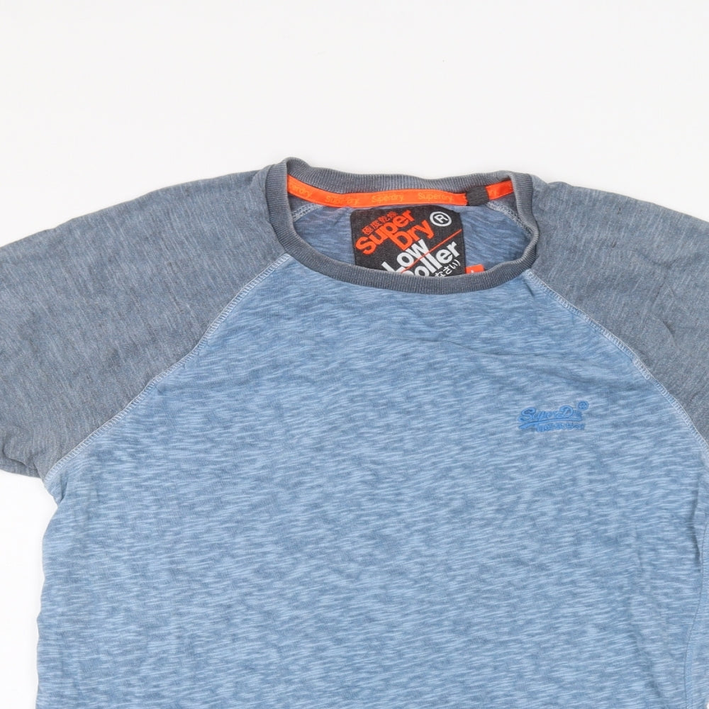 Superdry Mens Blue    T-Shirt Size L