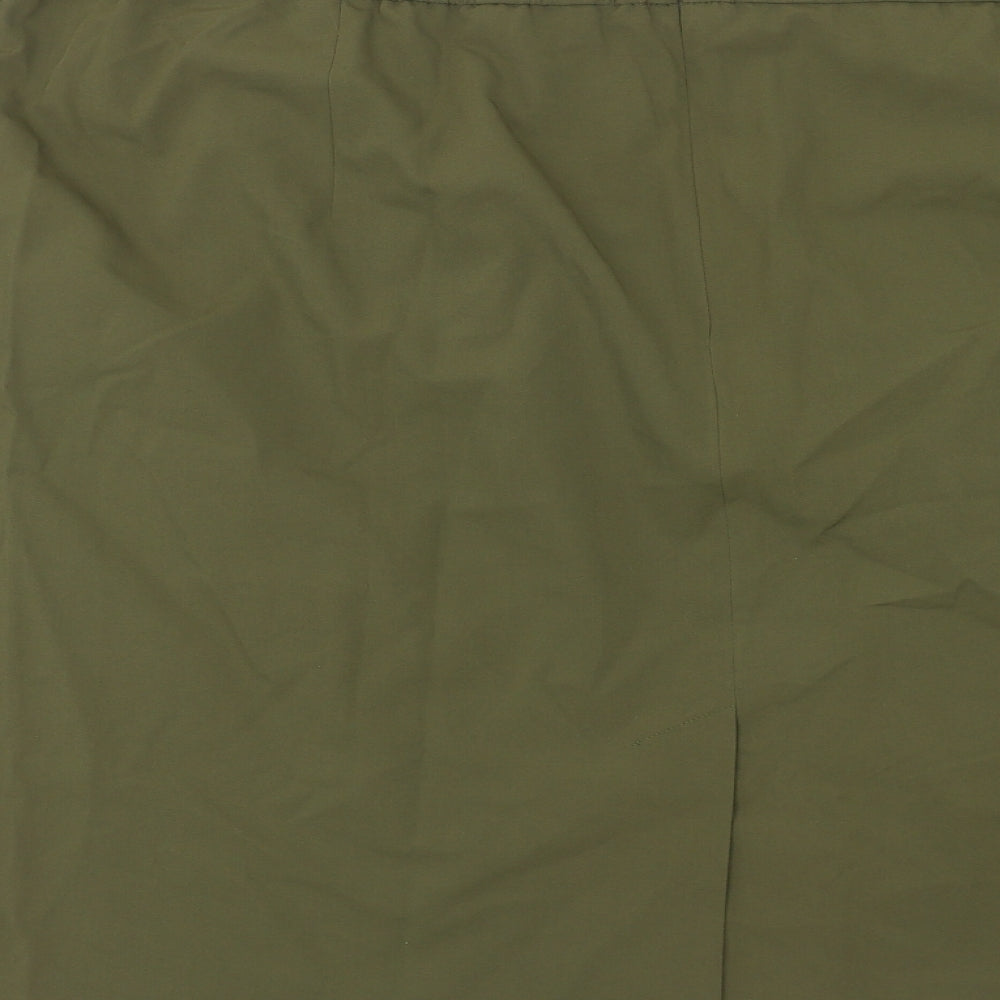 Magisculpt Womens Green   Mini Skirt Size 28