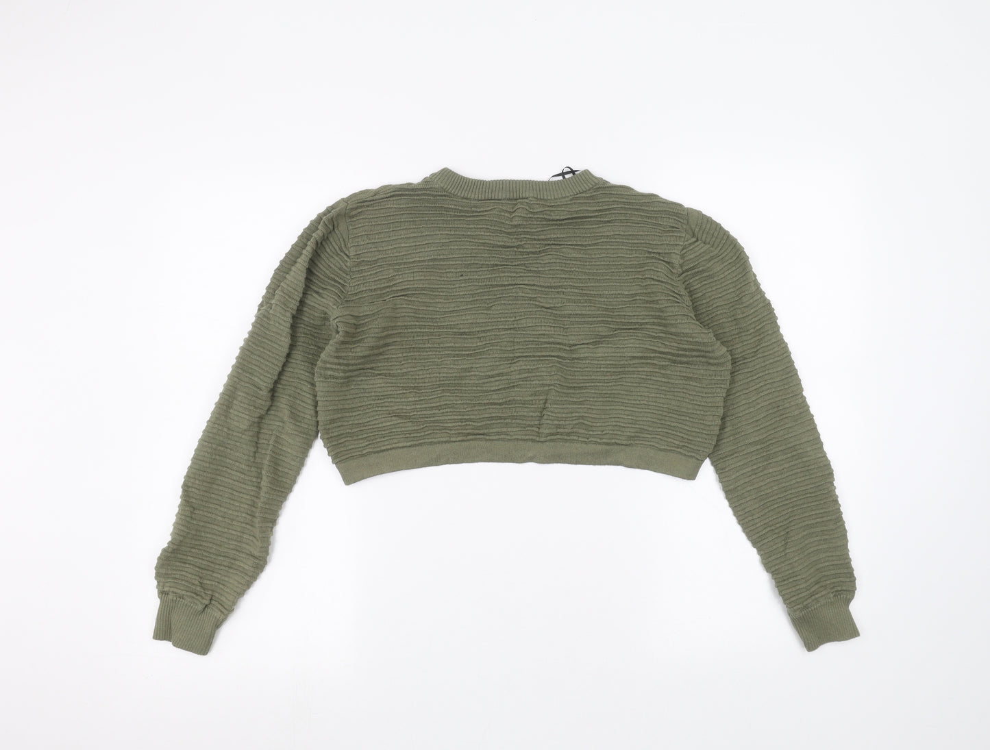 H&M Womens Green   Pullover Jumper Size S