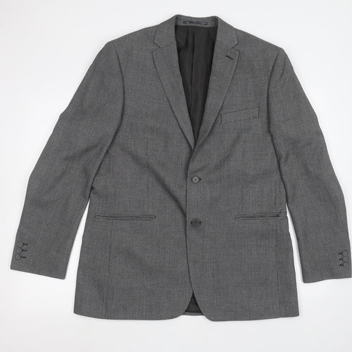 Scott & Taylor Mens Grey   Jacket Suit Jacket Size 42