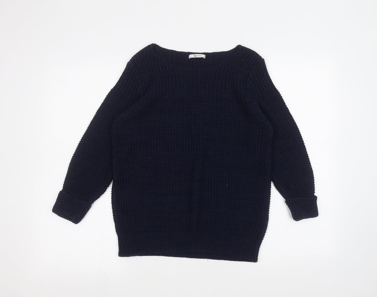 TU Womens Blue   Pullover Jumper Size 10