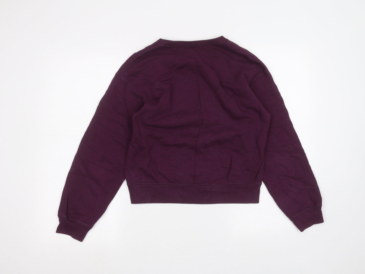 Uni Mens Purple   Pullover Jumper Size M