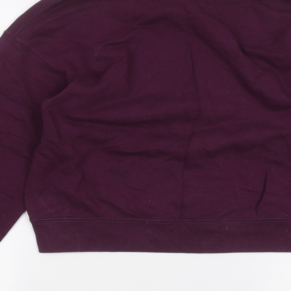 Uni Mens Purple   Pullover Jumper Size M