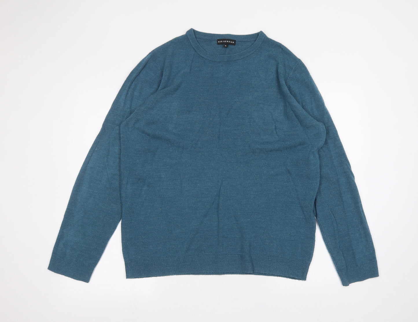 Red Herring Mens Blue   Pullover Jumper Size XL