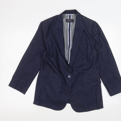 Marks and Spencer Womens Blue   Jacket  Size 12