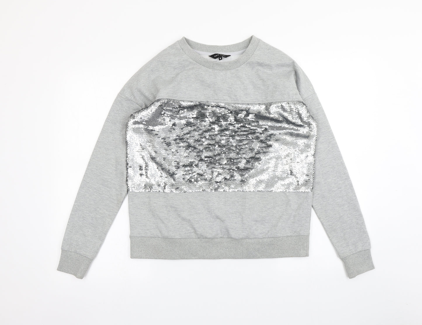 New Look Womens Grey   Pullover Jumper Size 10