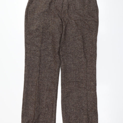 TU Womens Brown   Trousers  Size 12 L26 in