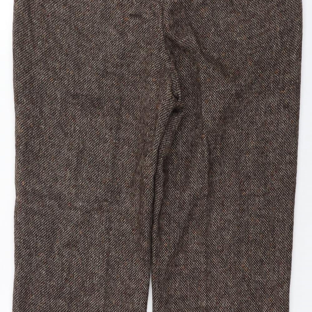 TU Womens Brown   Trousers  Size 12 L26 in