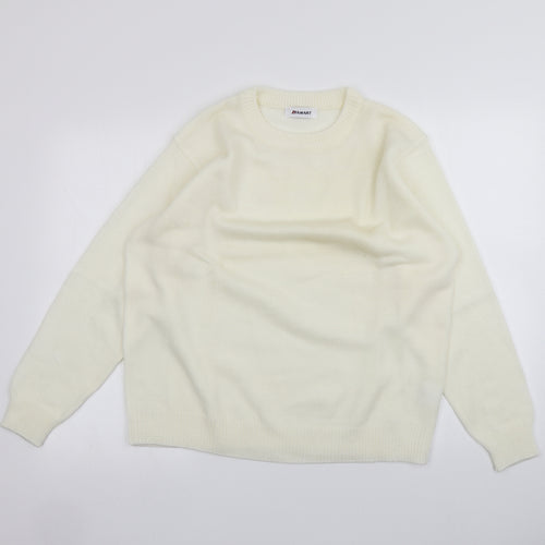 Damart Womens White   Pullover Jumper Size 16