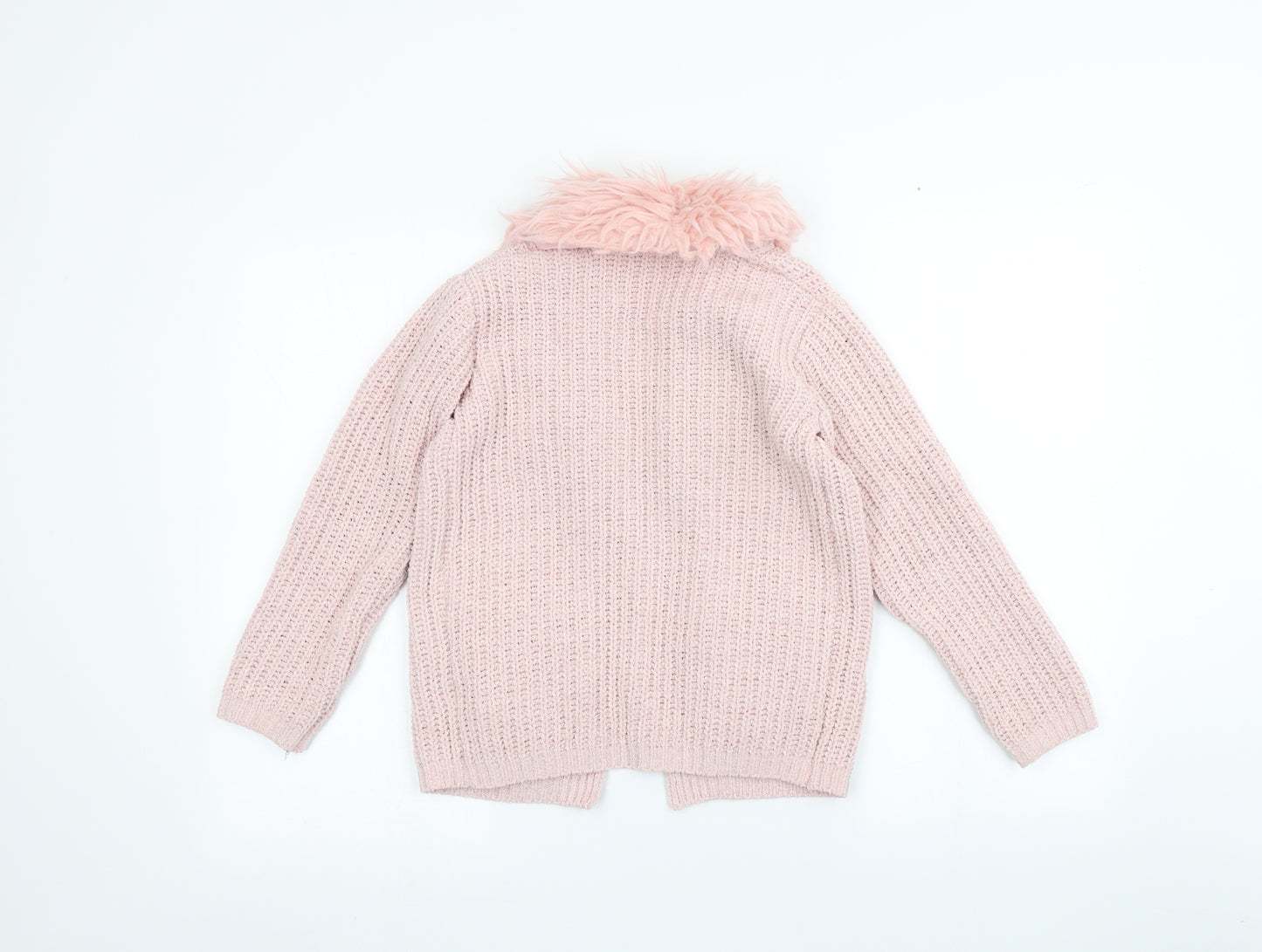 George Girls Pink   Jacket Coatigan Size 8-9 Years