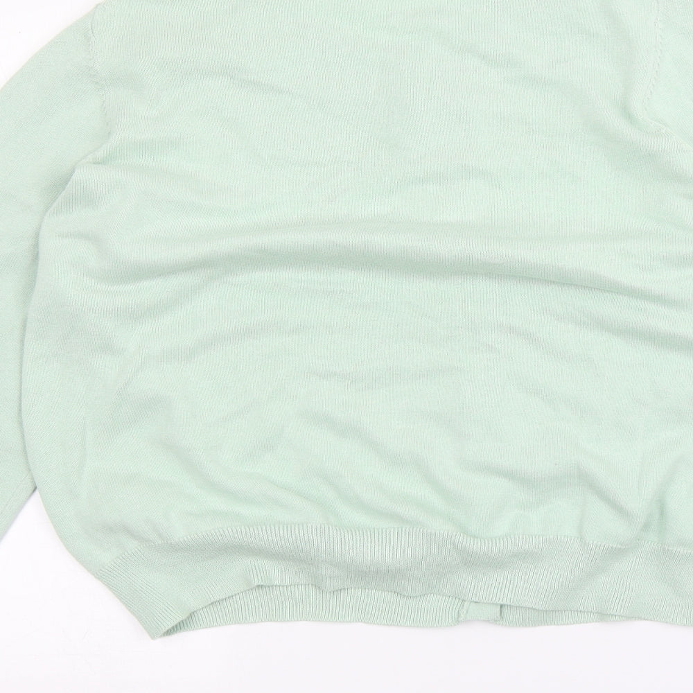 Marks and Spencer Womens Green   Cardigan Jumper Size 16