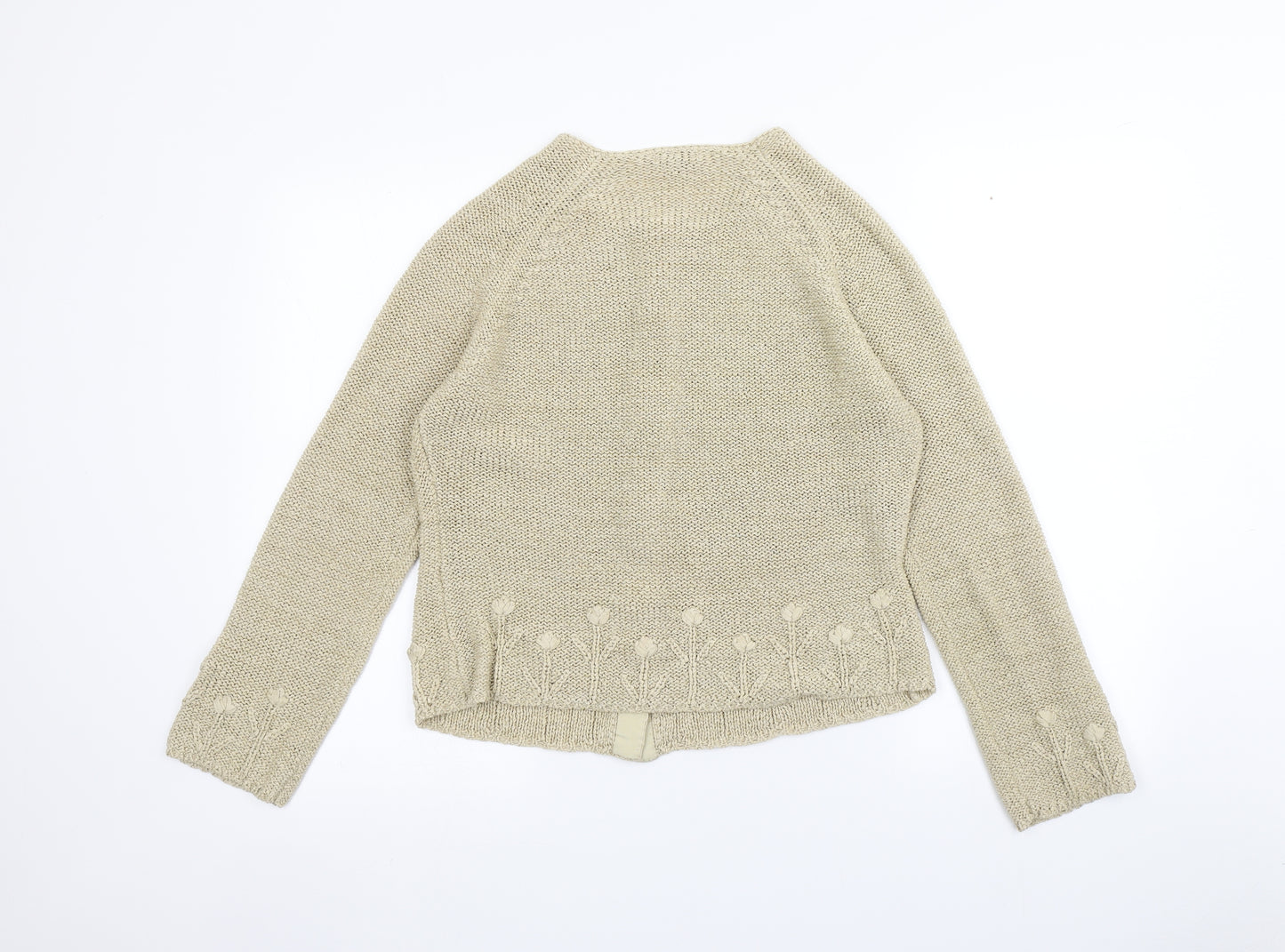 Per Una Womens Brown   Cardigan Jumper Size L