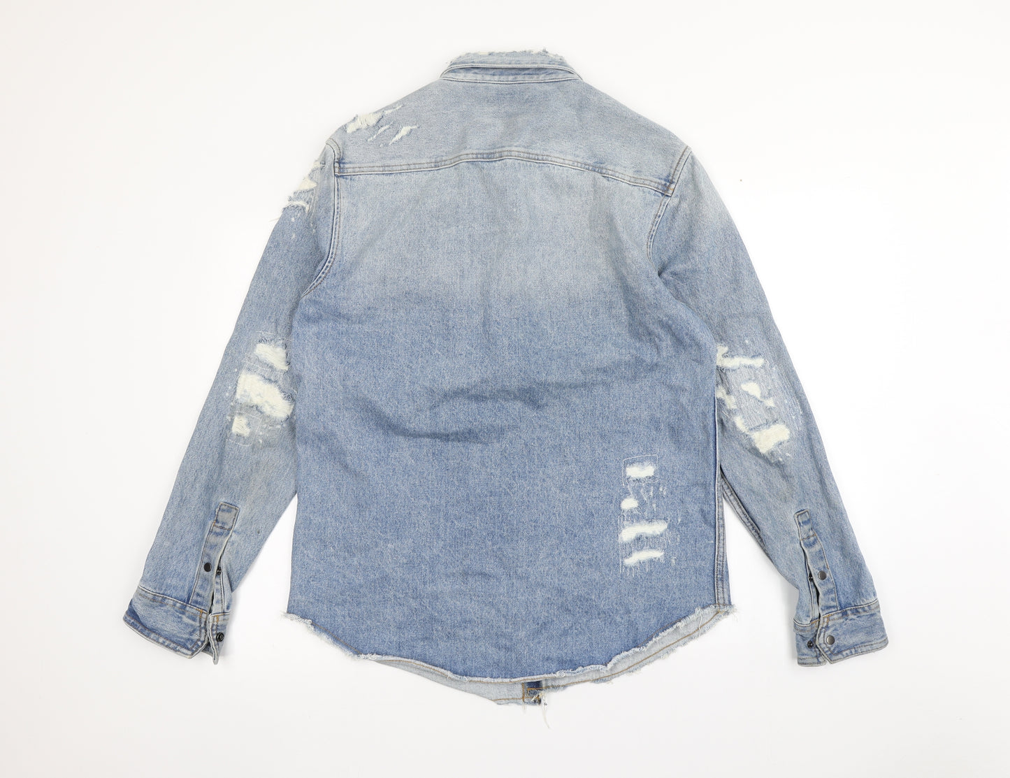 Zara Mens Blue  Denim Jacket  Size L