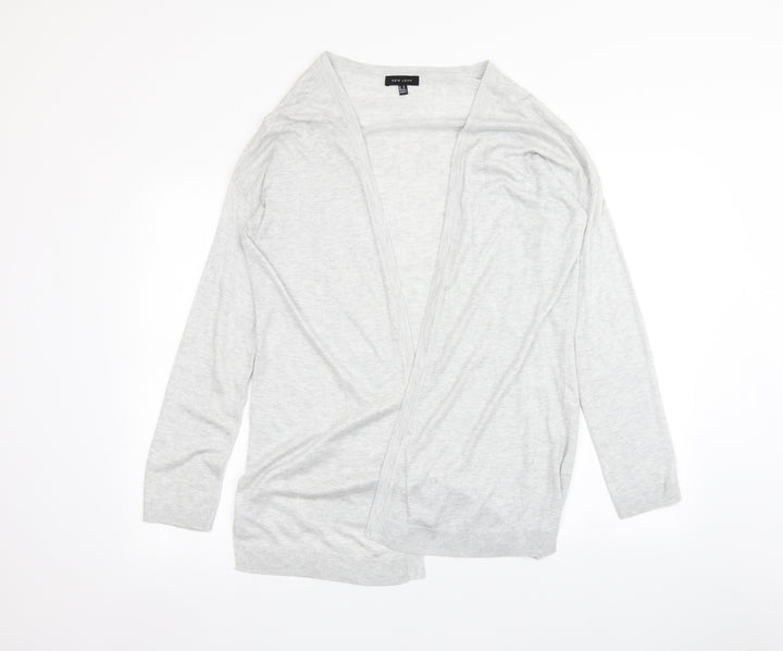 New Look Womens Silver   Cardigan Jumper Size M