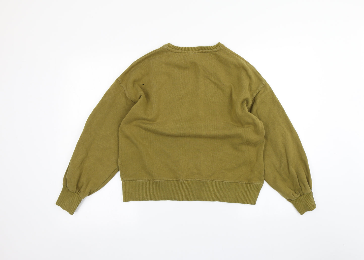 Zara Girls Green   Pullover Jumper Size 13-14 Years