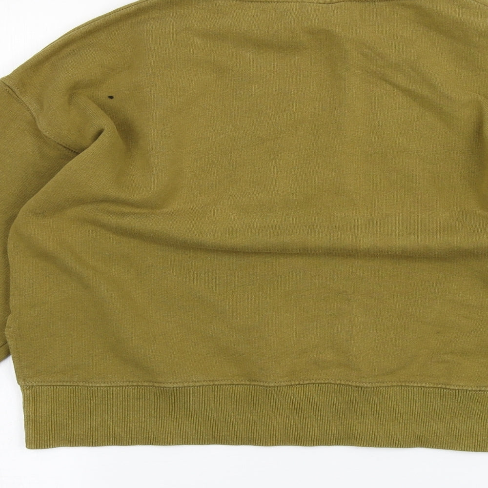 Zara Girls Green   Pullover Jumper Size 13-14 Years