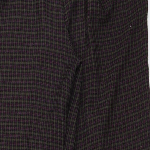 Preworn Womens Multicoloured Check  Trousers   L28 in