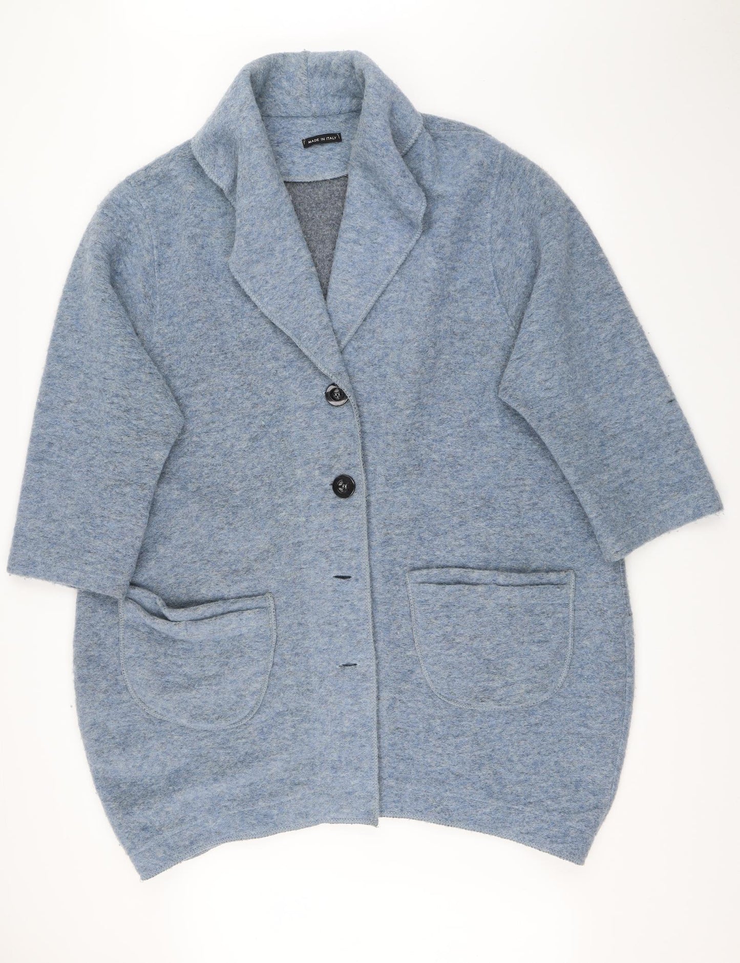 Preworn Womens Blue   Overcoat Coat