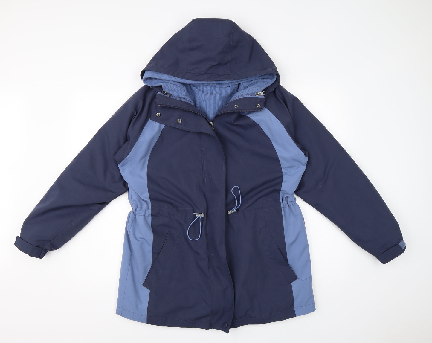 BM Womens Blue   Overcoat Coat Size S
