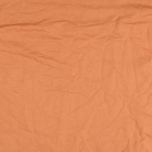 PRETTYLITTLETHING Womens Orange   Pullover Sweatshirt Size 4