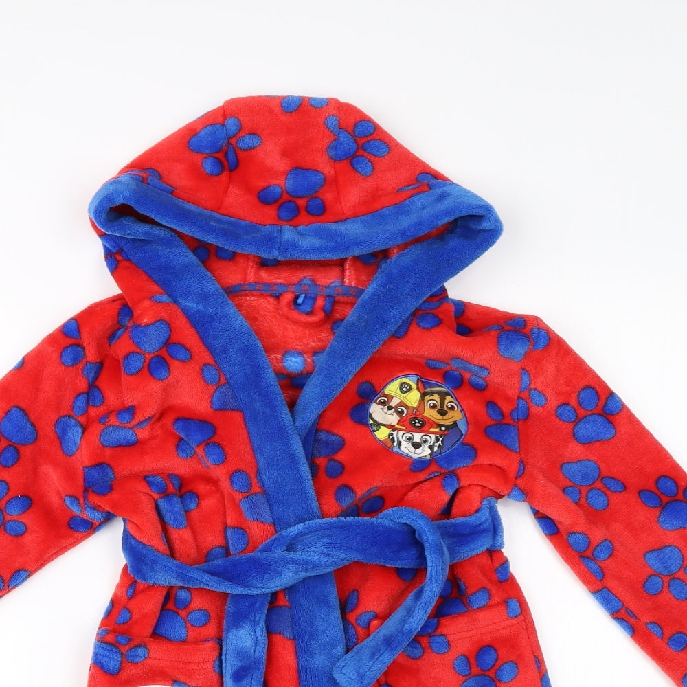 Mothercare Boys Multicoloured Geometric   Robe Size 5-6 Years