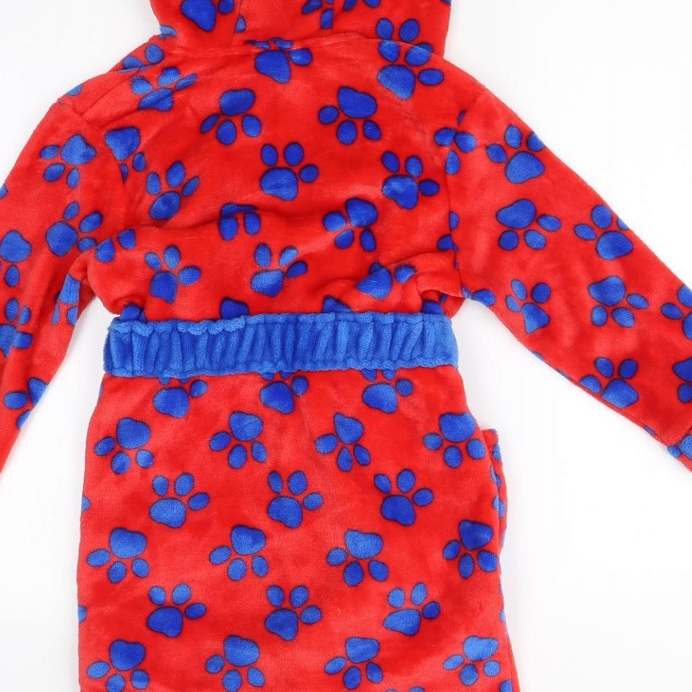 Mothercare Boys Multicoloured Geometric   Robe Size 5-6 Years