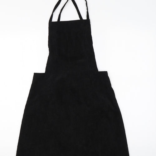 SheIn Womens Black   Pinafore/Dungaree Dress  Size S