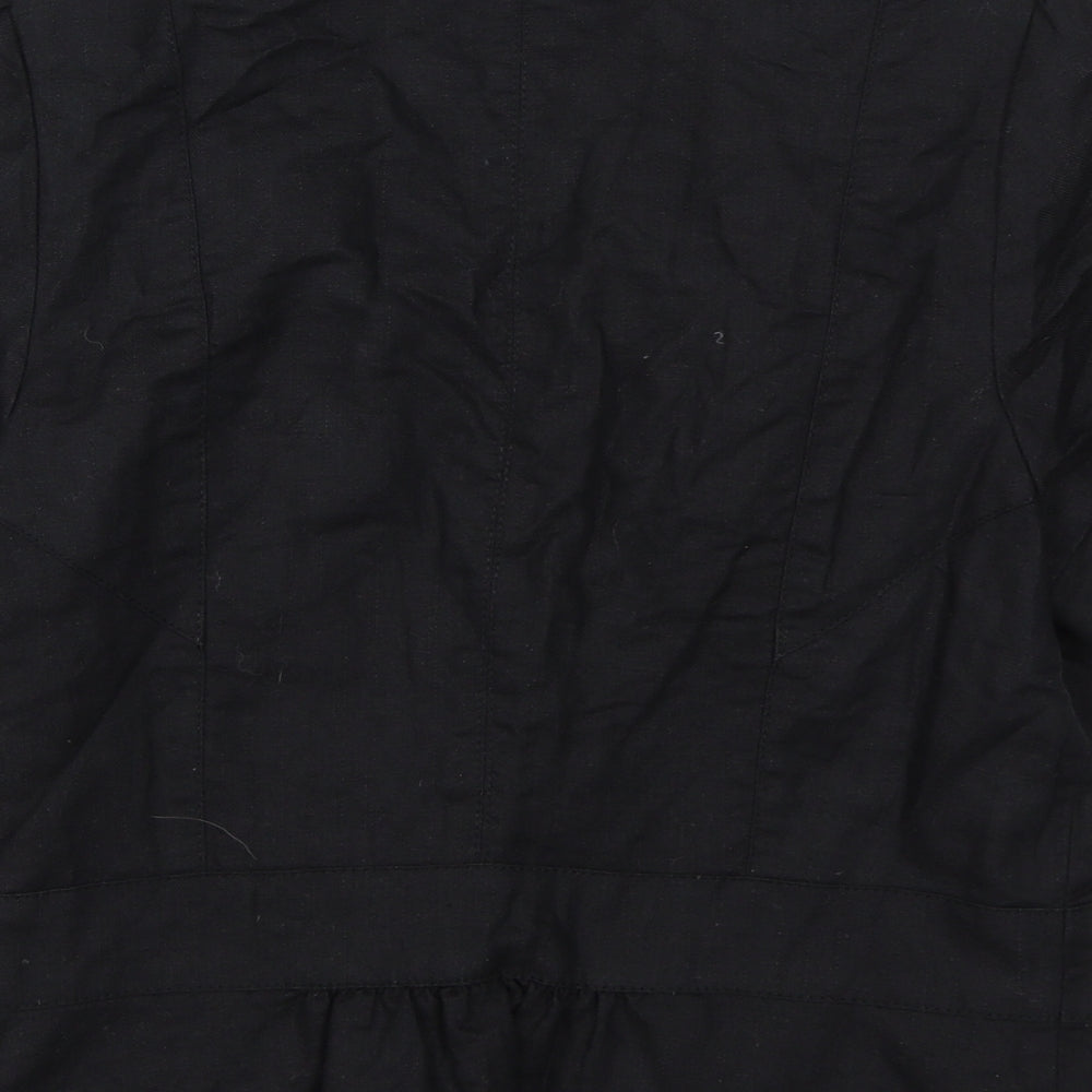 Miss Selfridge Womens Black   Jacket Waistcoat Size 12
