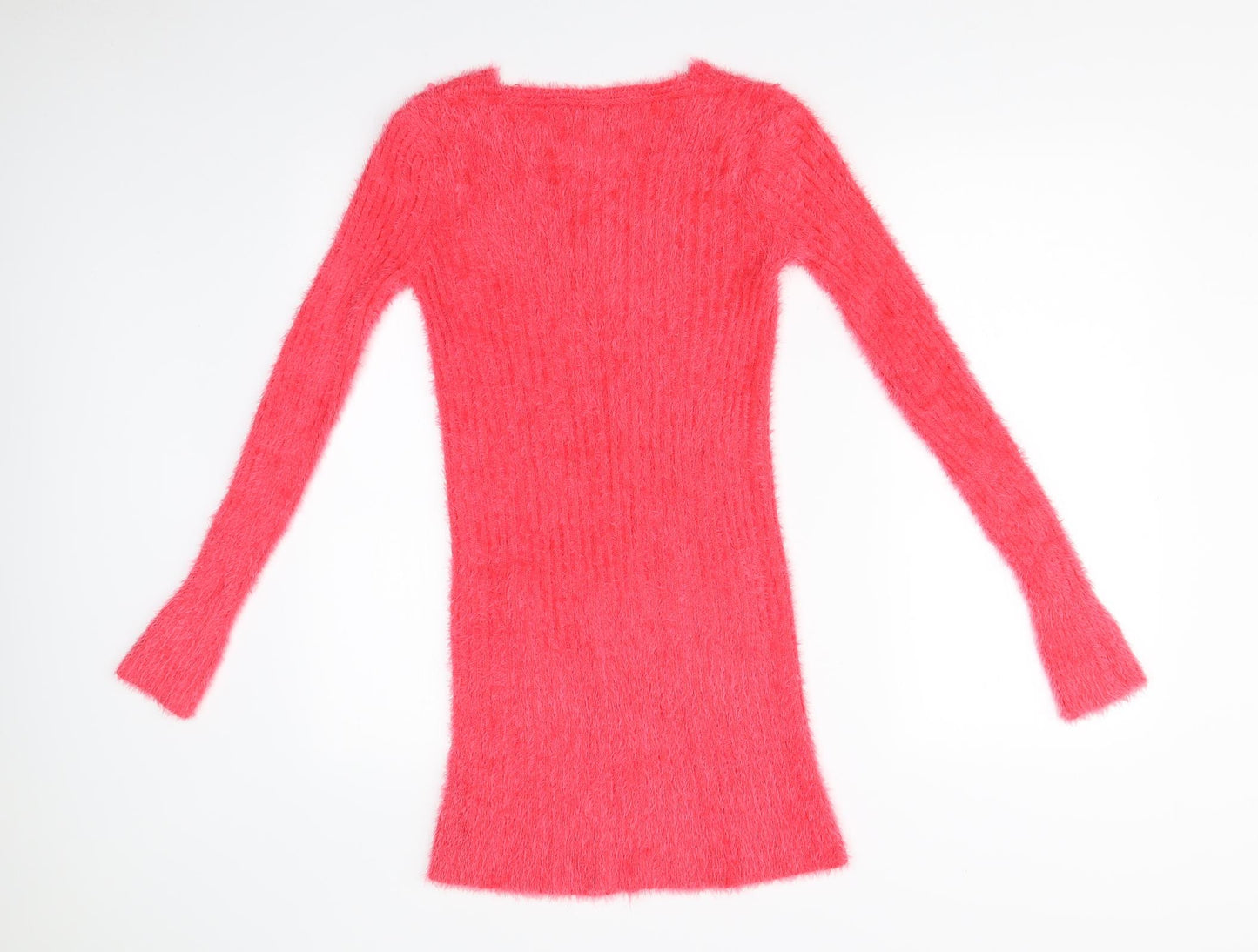 NIYUFUSHI Girls Pink   Cardigan Jumper
