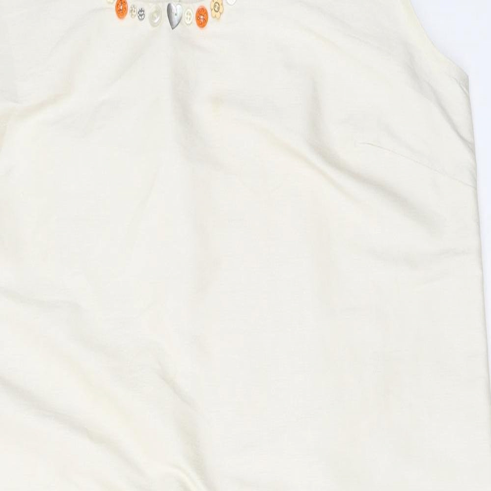 Preworn Womens White   A-Line
