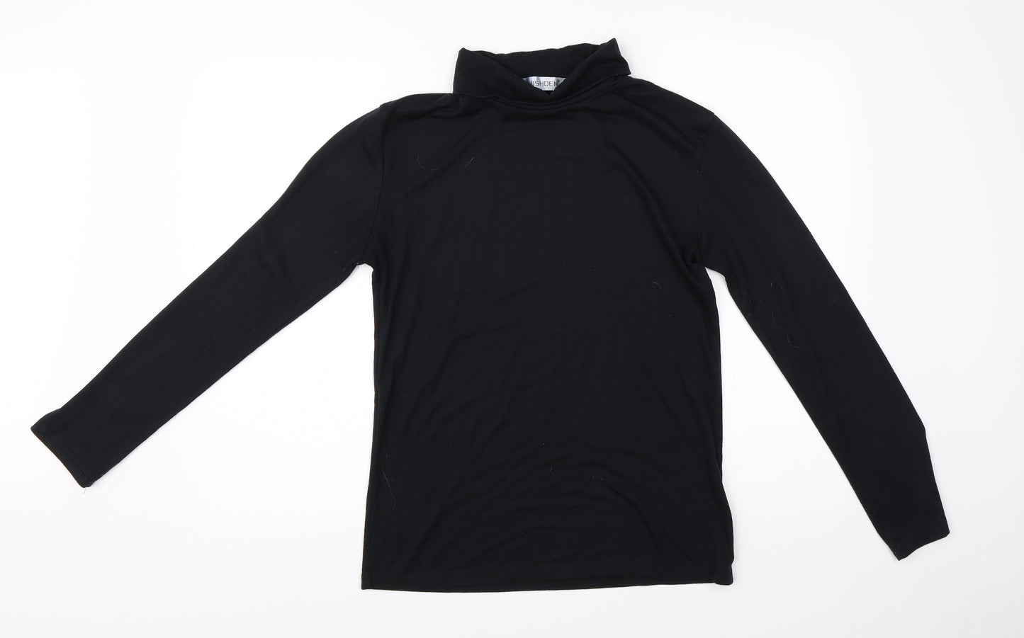 JUISHDEN Womens Black   Basic T-Shirt Size M