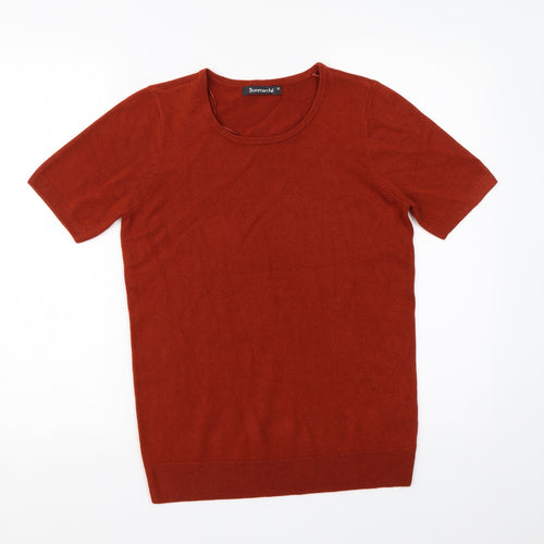 Bonmarché Womens Brown   Basic T-Shirt Size 10